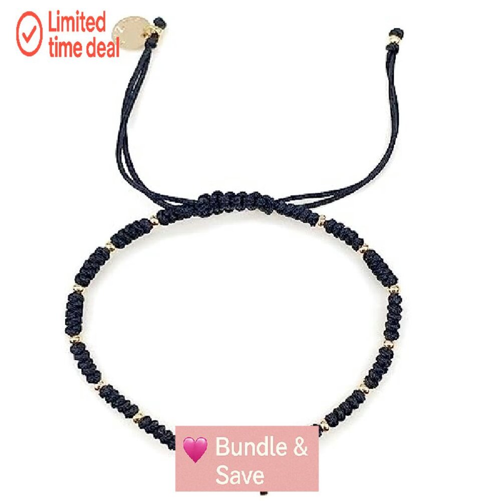 Adjustable Saint Benedict Protection Bracelet Gol… - image 5